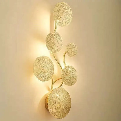 Nordic Creative Leaves Iron Fashion LED Decor Home Atmosphere