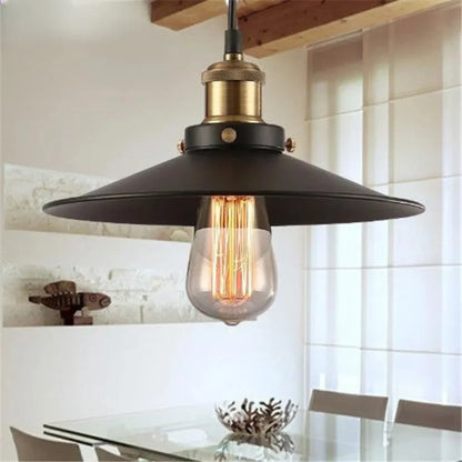 Vintage Pendant Classic LED  Light Loft Retro Chandelier Pendant Lamp E27 Base LOFT Industrial Style Hanging Light Iron Meta